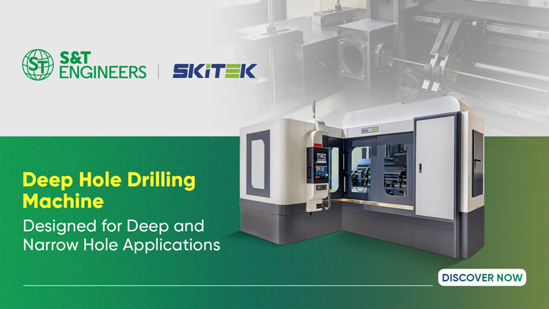 Deep Hole Drilling Machine: Designed for Deep and Narrow Hole Applications