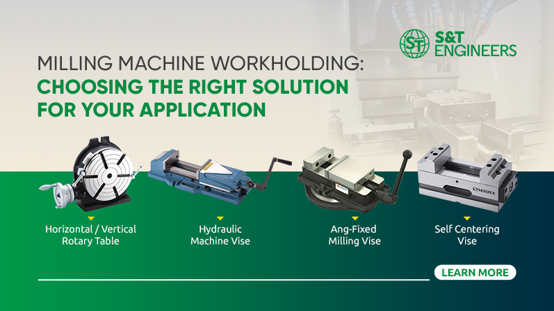 Milling Machine Workholding: Choosing the Right Solution for Your Application