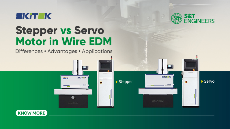 Stepper vs Servo Motor in Wire EDM: Differences, Advantages & Applications