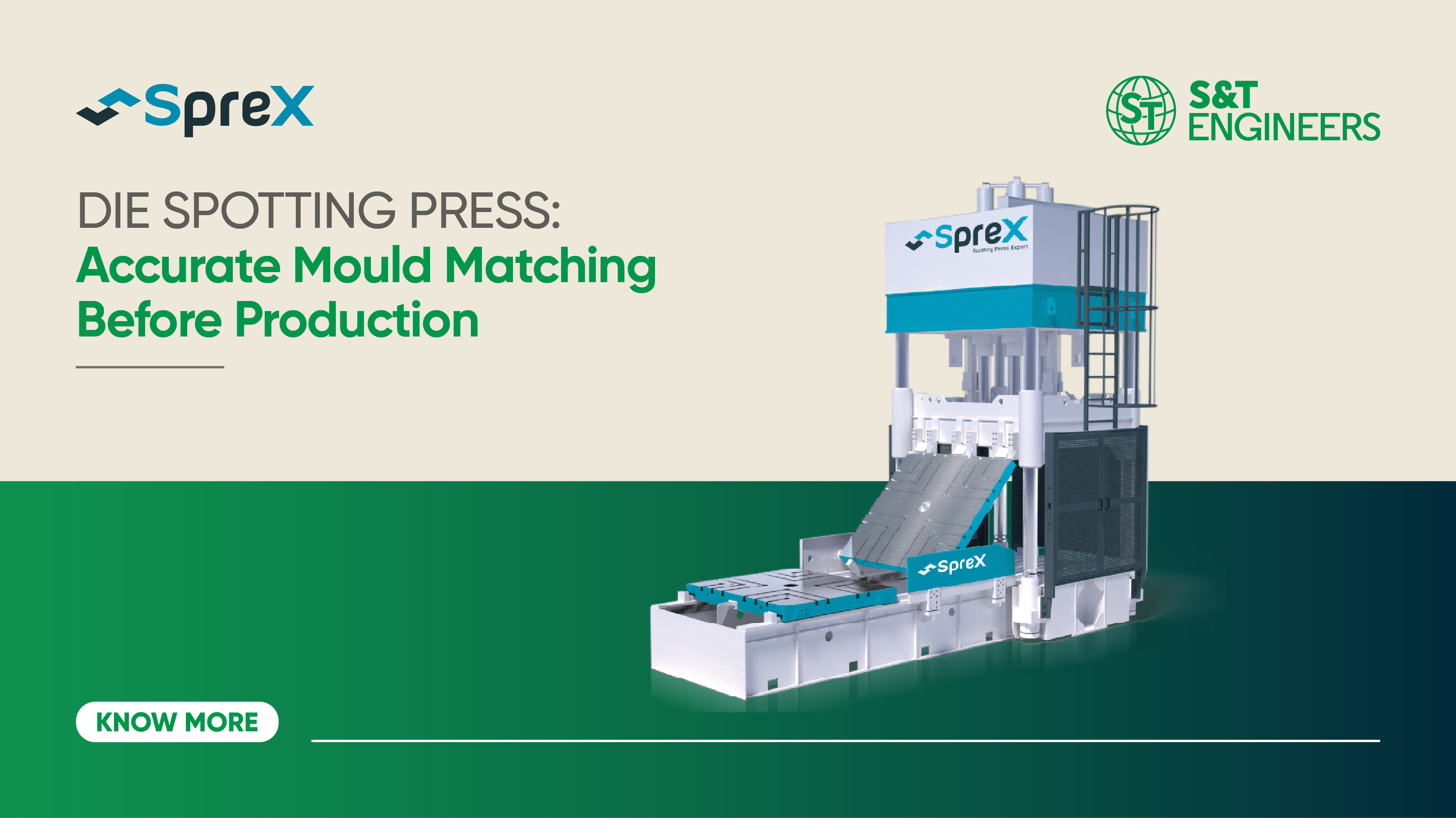 Die Spotting Press: Accurate Mould Matching Before Production