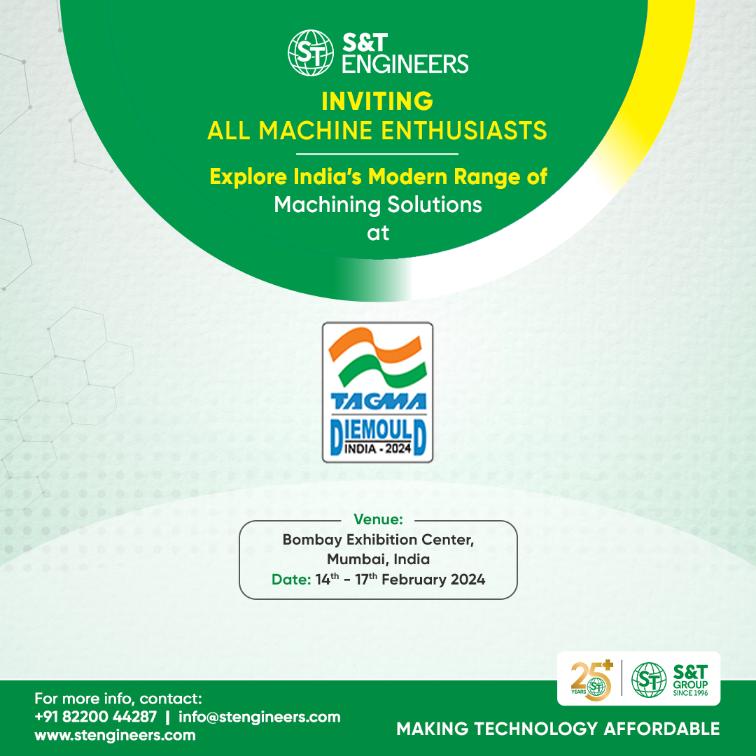 TAGMA DMI INDIA EXPO 2024 | S&T Engineers